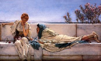 Sir Lawrence Alma-Tadema : Pleading